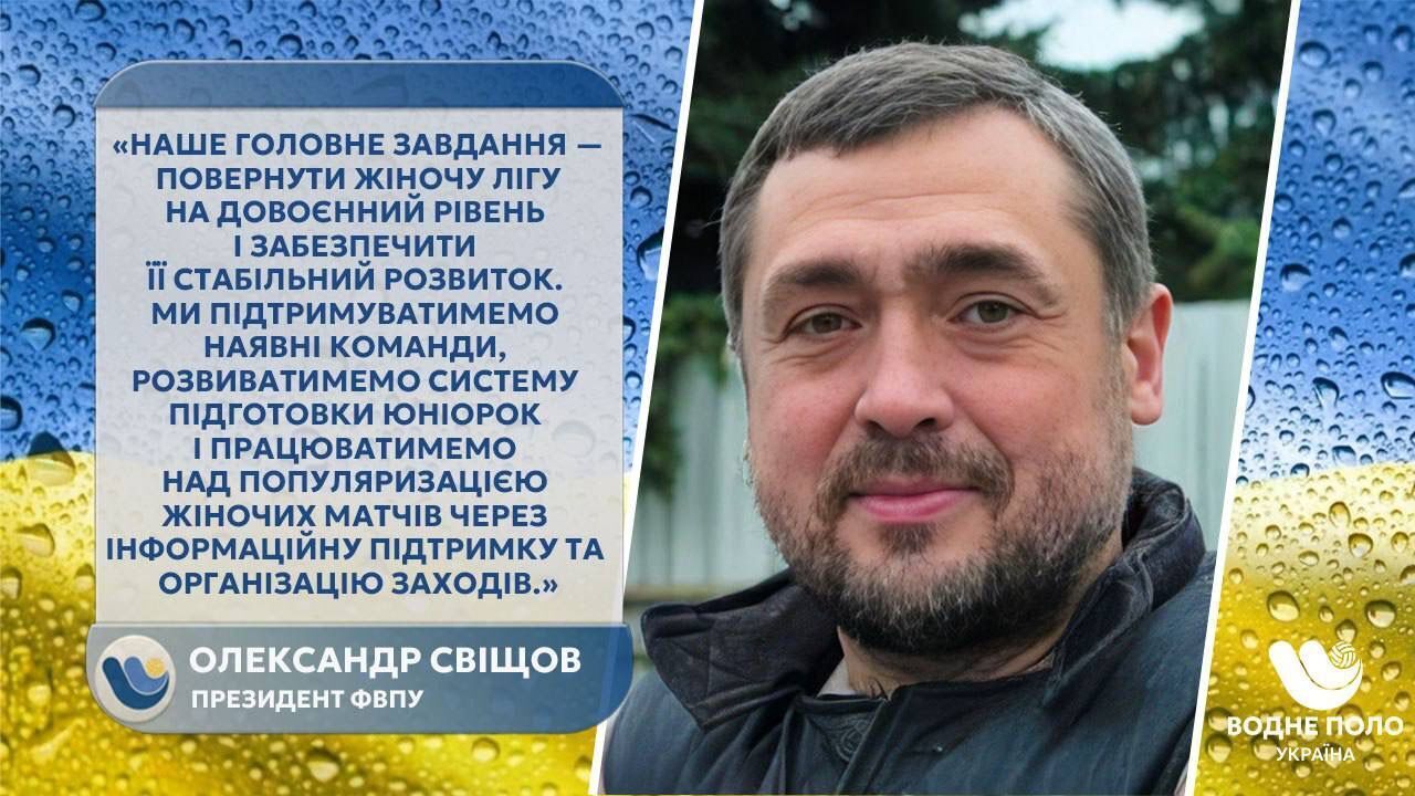Олександр Свіщов - президент Федерації водного поло України