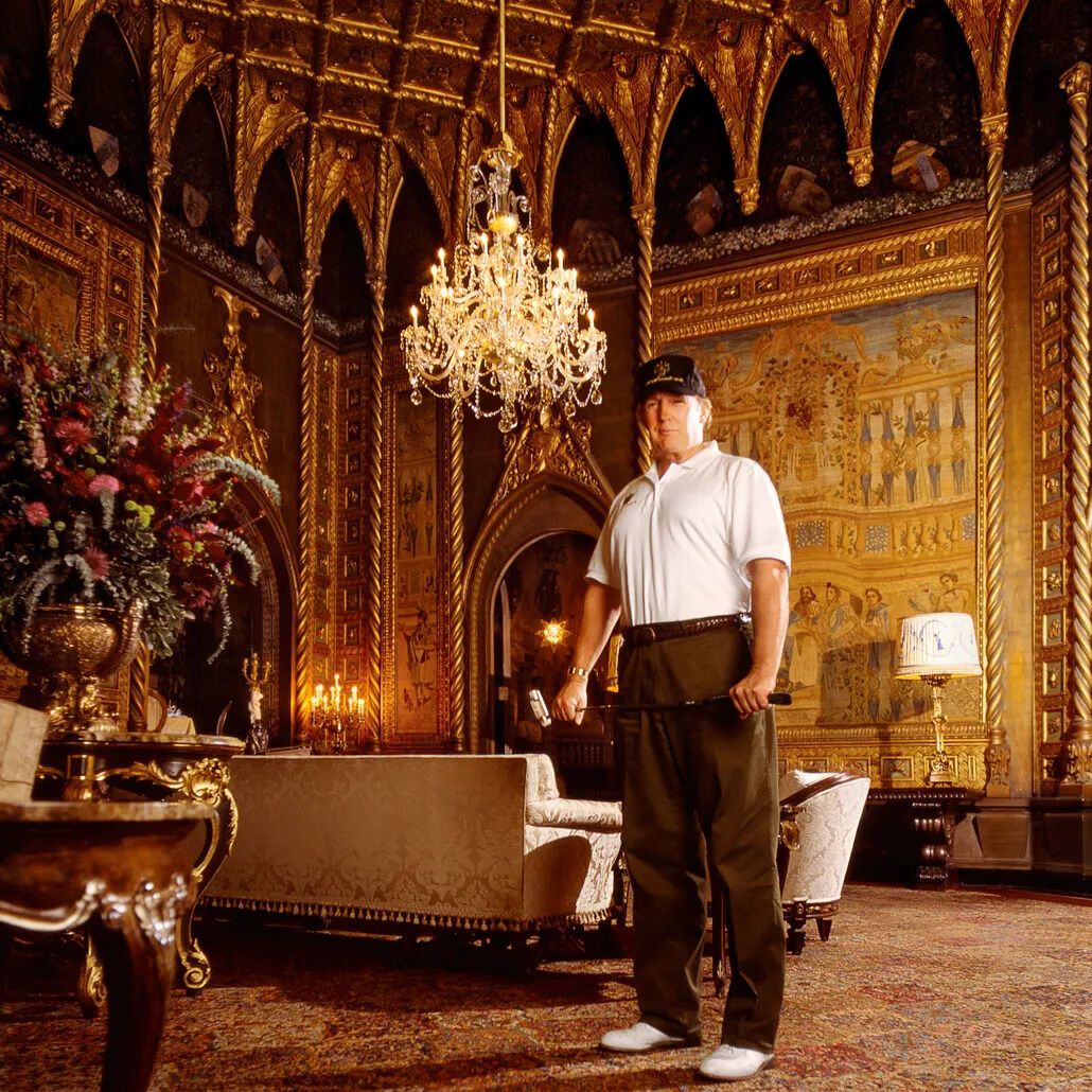 Дональд Трамп в Мар-а-Лаго