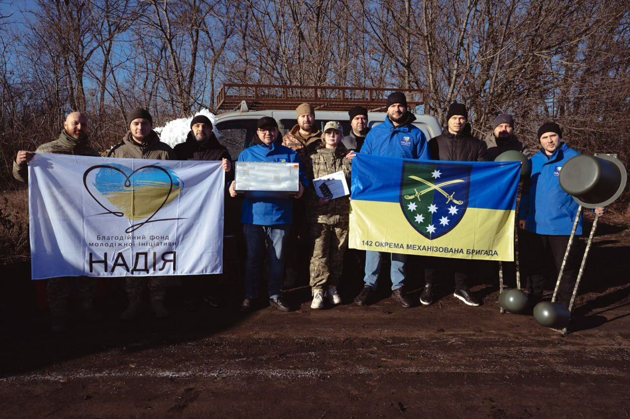 Валерій Дубіль і фонд ''Надія'' здійснили 370-ту місію на фронт: захисники Запорізького та Харківського напрямків отримали допомогу