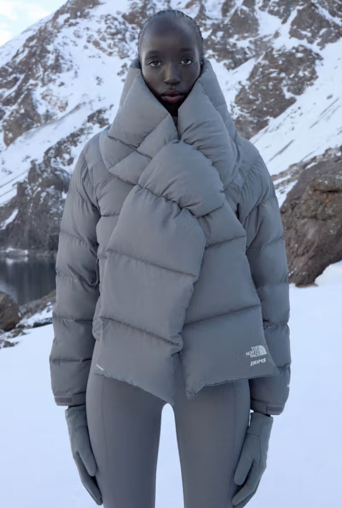 The North Face и SKIMS представили вторую зимнюю коллекцию с детской одеждой и новыми цветами