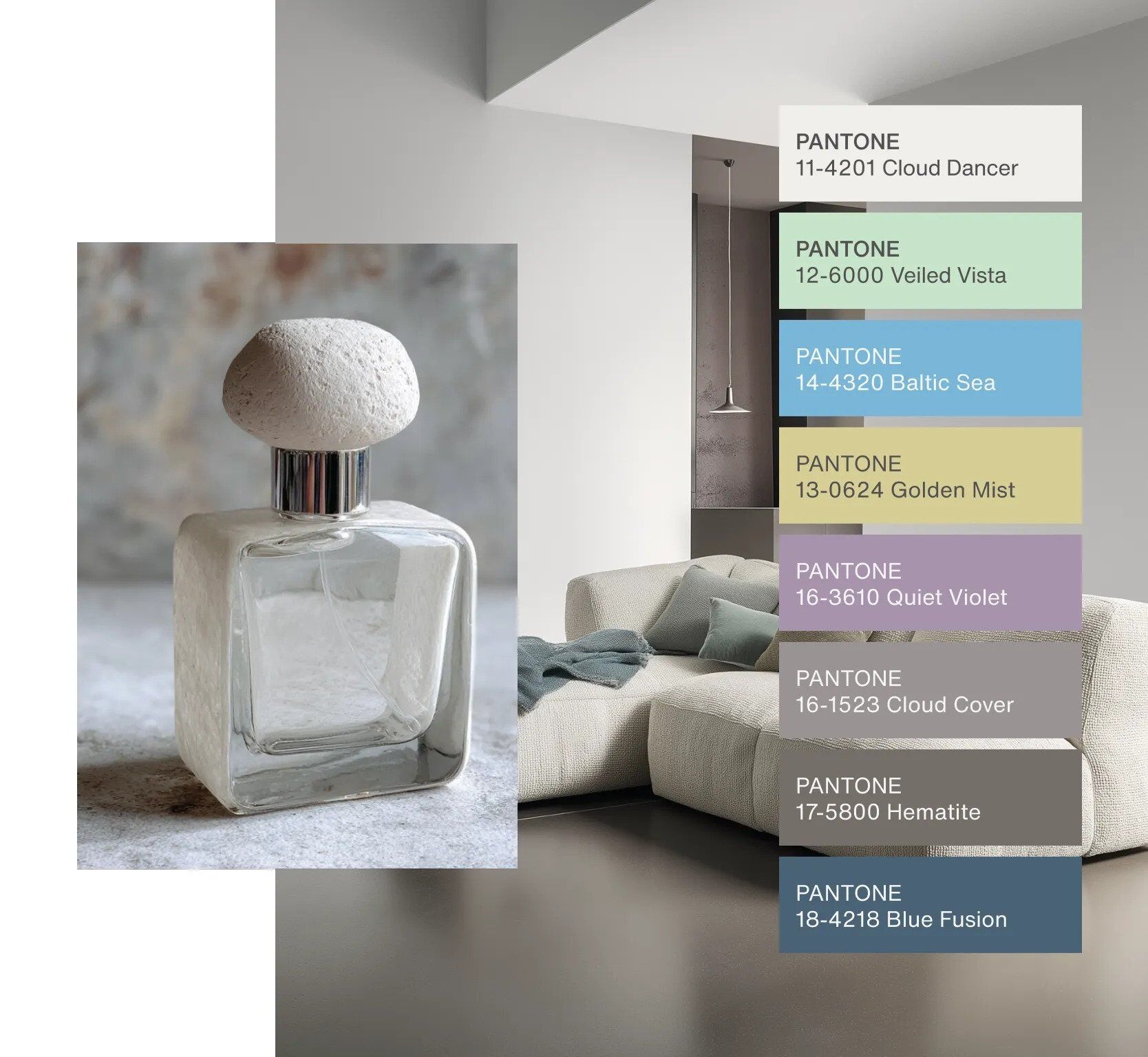 Pantone назвал цвет 2026 года: Cloud Dancer