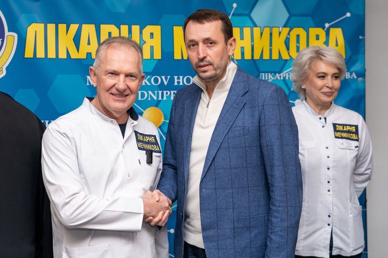 Фонд ''Надежда'' и Валерий Дубиль получили высокую оценку больницы Мечникова за вклад в спасение жизней