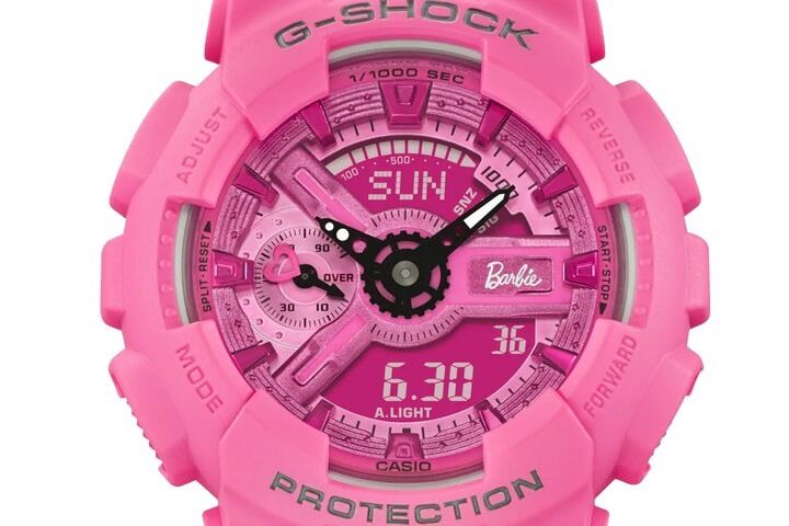 Mattel и G-SHOCK создали часы в стиле Барби: что в нем особенного