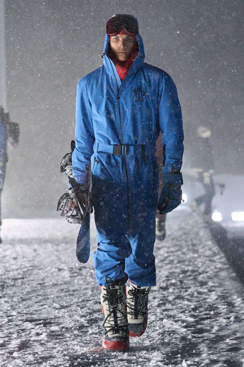 Куршевель стал подиумом для Moncler: грандиозный показ в горах