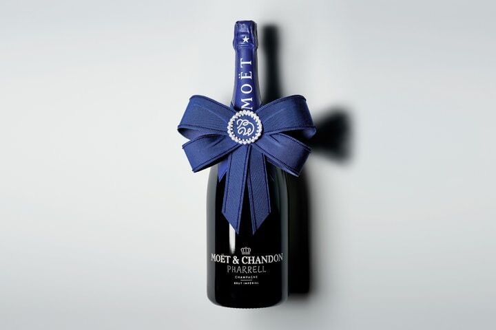Уникальная коллаборация: Moët & Chandon выпустил серию шампанского в честь Фаррелла Уильямса