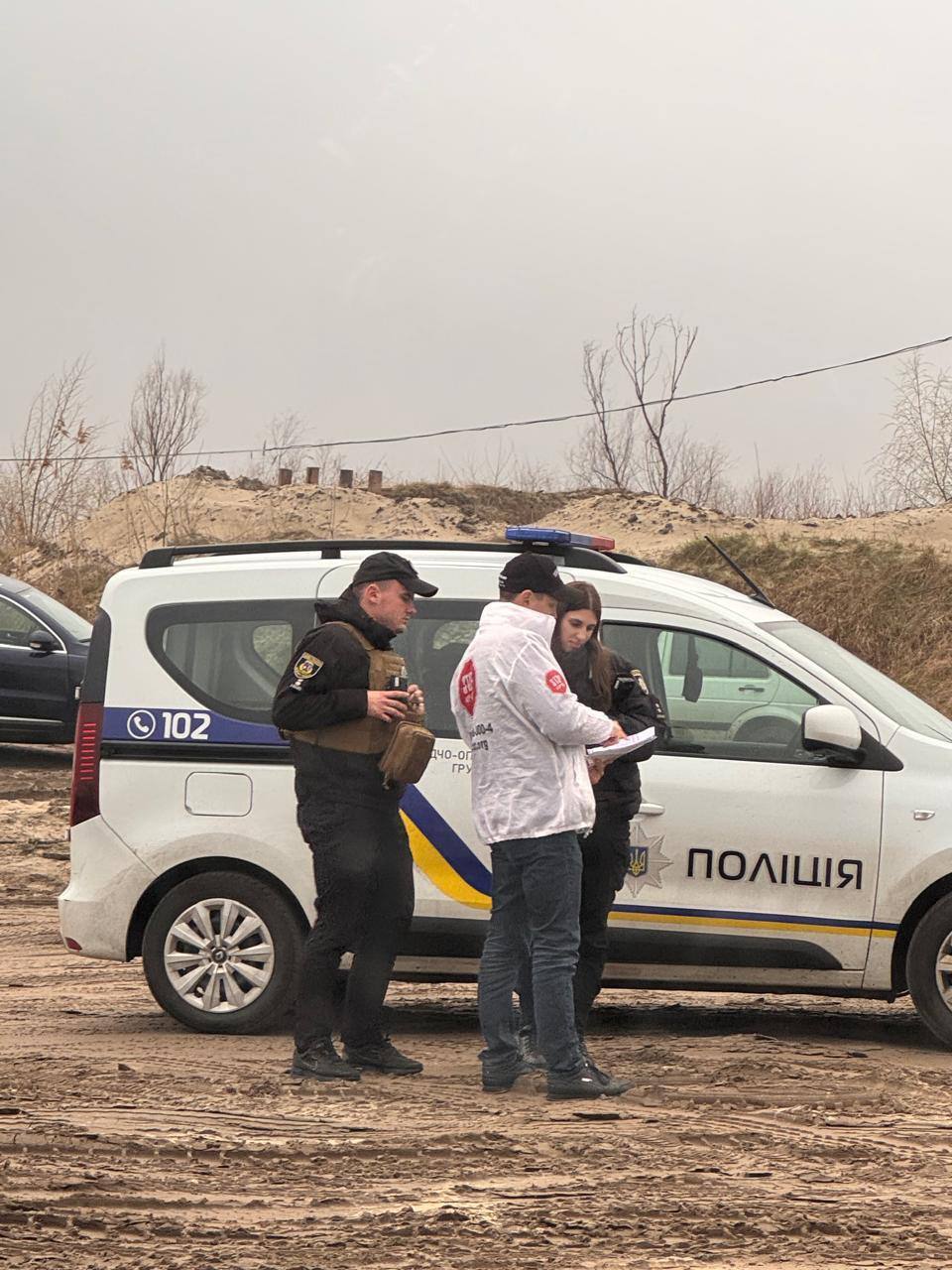 Полиция фиксирует нарушения на арестованном участке ''Юниграна''