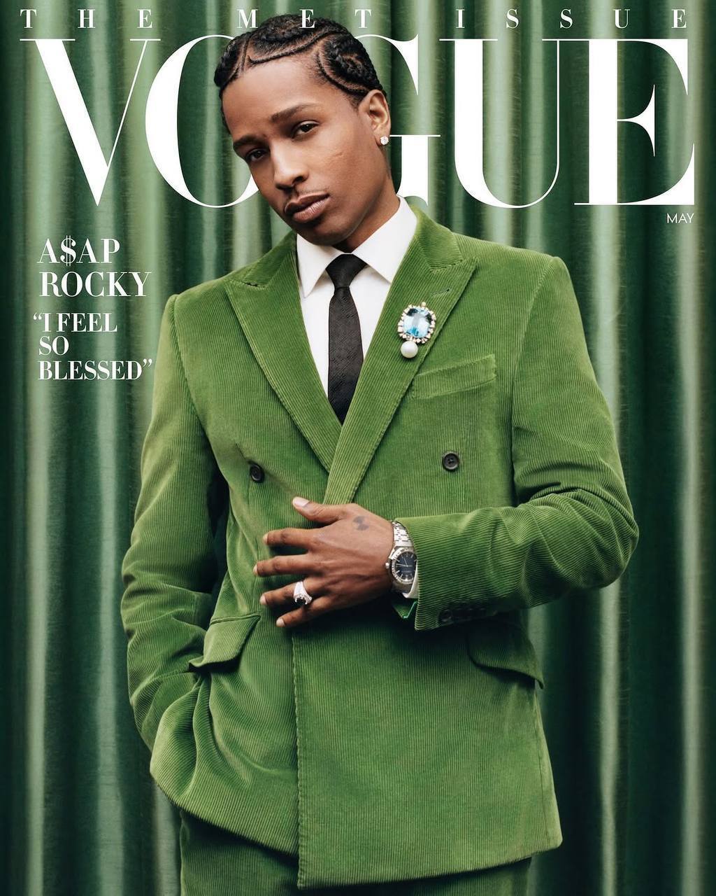 Фарелл Уильямс, A$AP Rocky, Колман Доминго и Льюис Хэмилтон – на обложках VOGUE