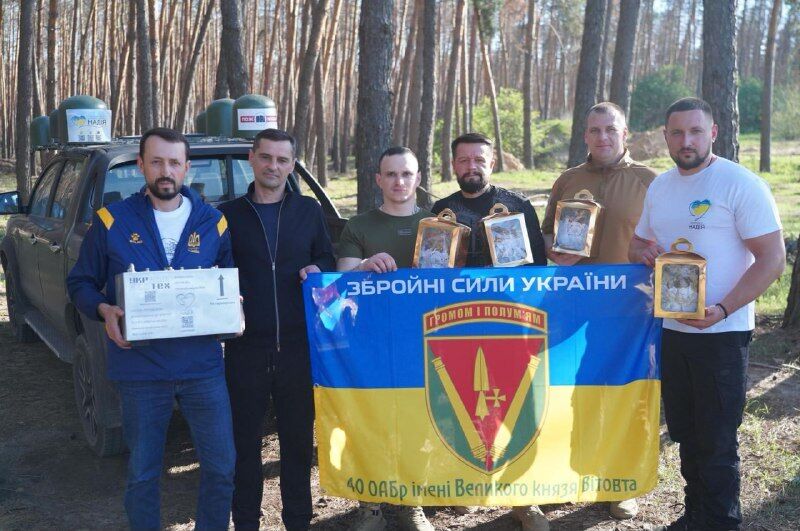 Благотворители из фонда ''Надежда'' продолжают доставлять технику на передовую