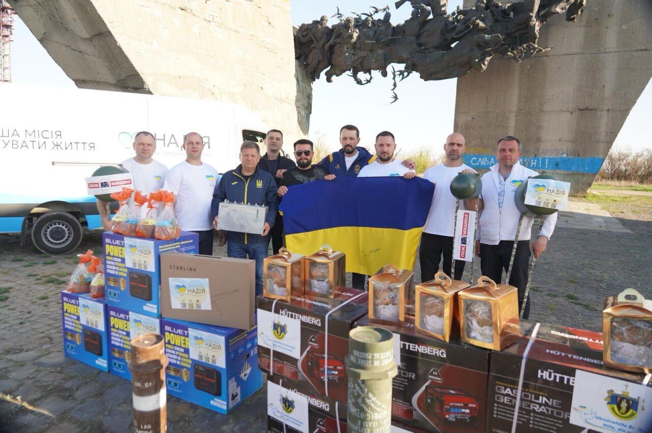 Благотворители из фонда ''Надежда'' продолжают доставлять технику на передовую