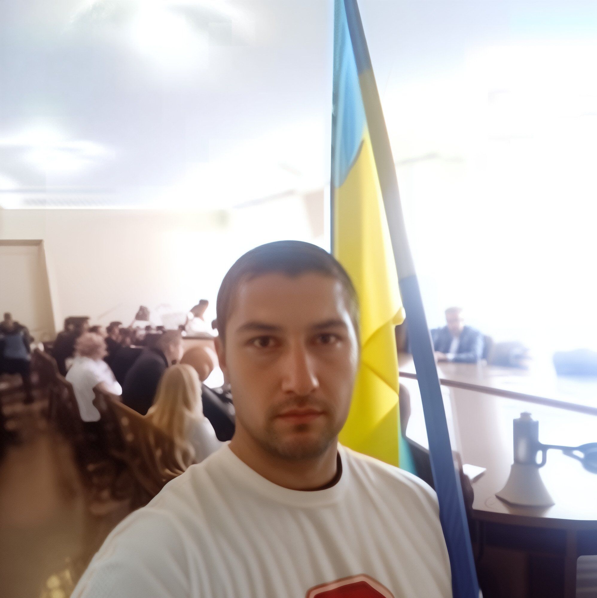 Председатель Монастырищенской ячейки ВОО ''Стоп коррупции'', военнослужащий Юрий Заворотный отмечает день рождения