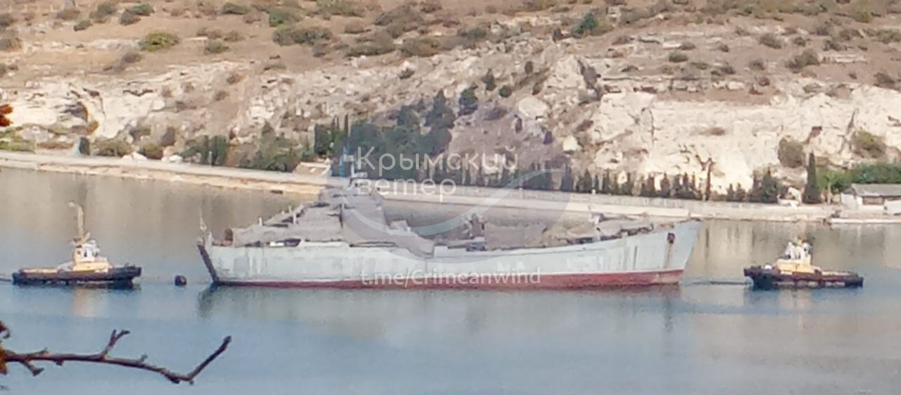 БДК ''Тапир'' сменил место стоянки