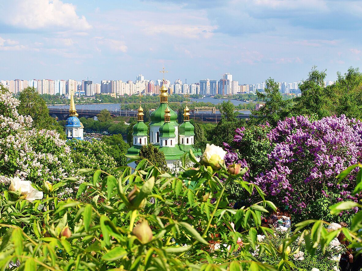 Справжня весняна оаза в Києві