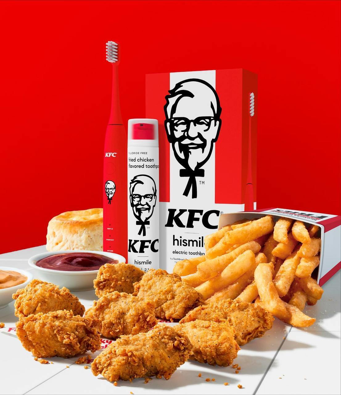 Как шутка стала реальностью: KFC выпустила зубную пасту со вкусом жареной курицы