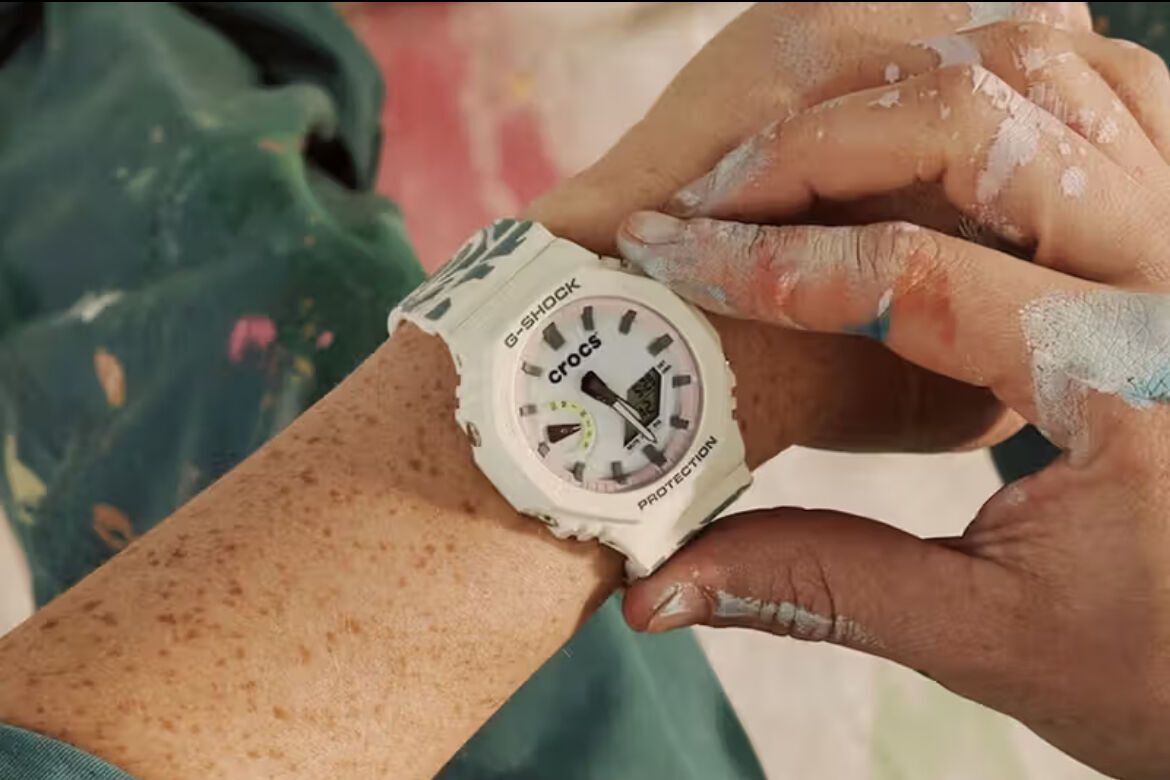 G-Shock и Crocs создали уникальную серию обуви с часами