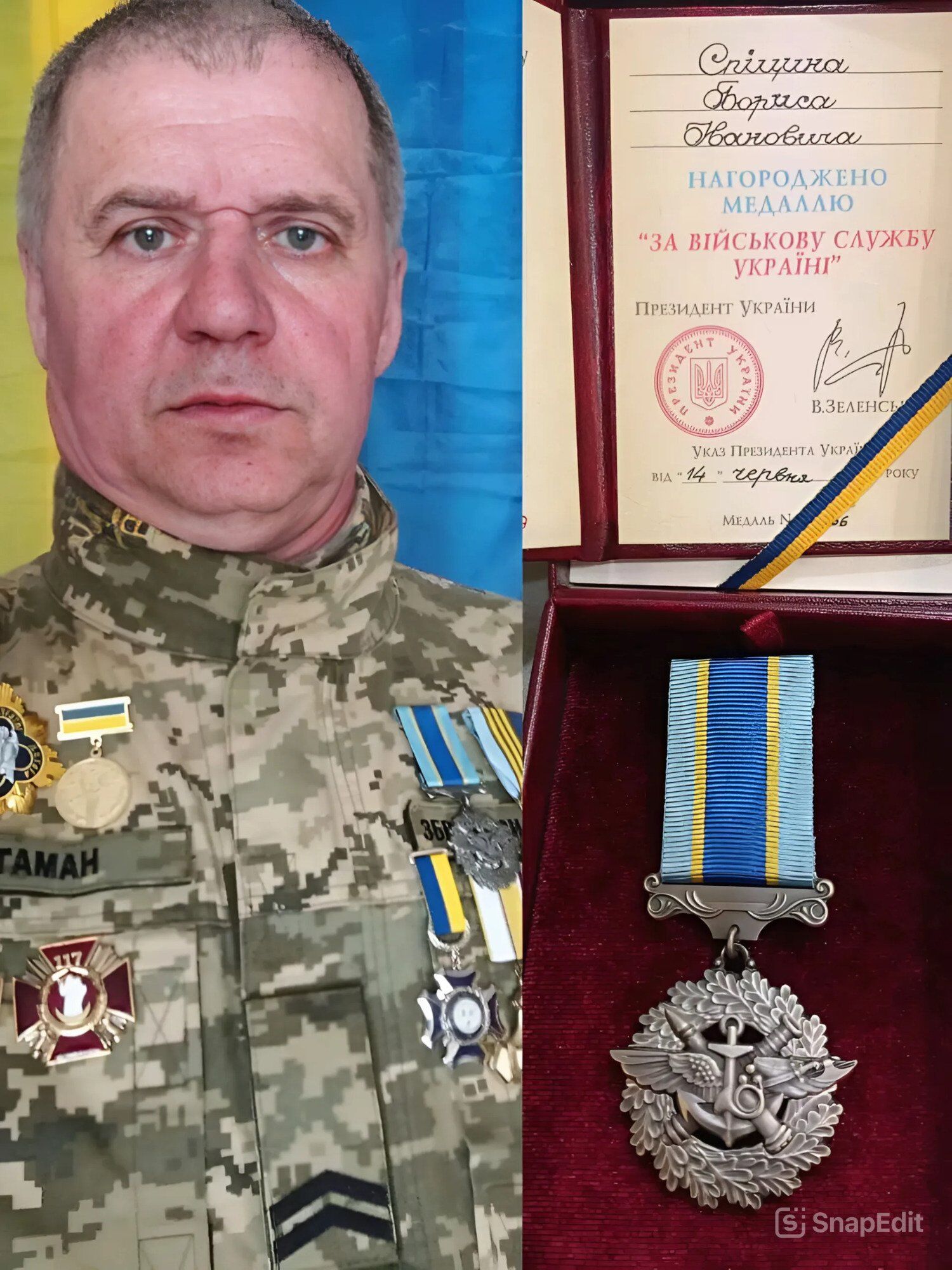 Сумський стопкорівець Борис Спіцин на бойовому шляху здобув нове призначення