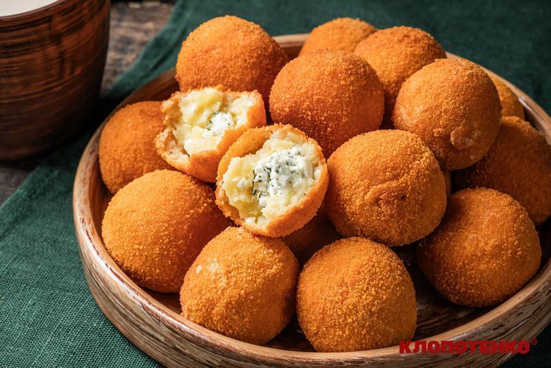 Картофельные пончики с сыром