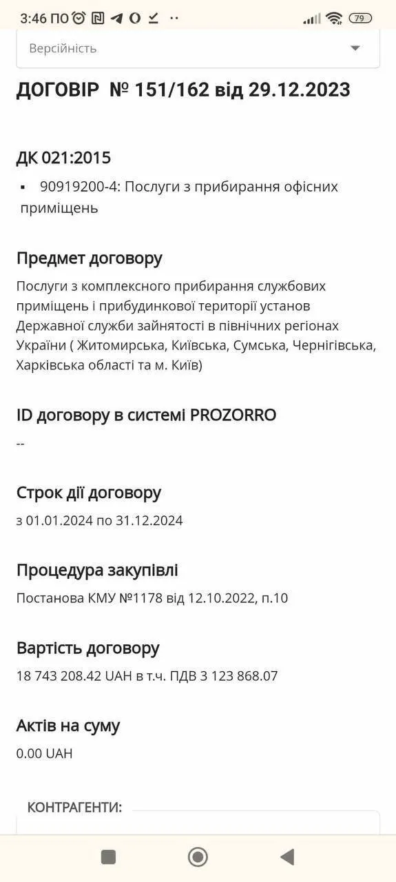 Договора по уборке