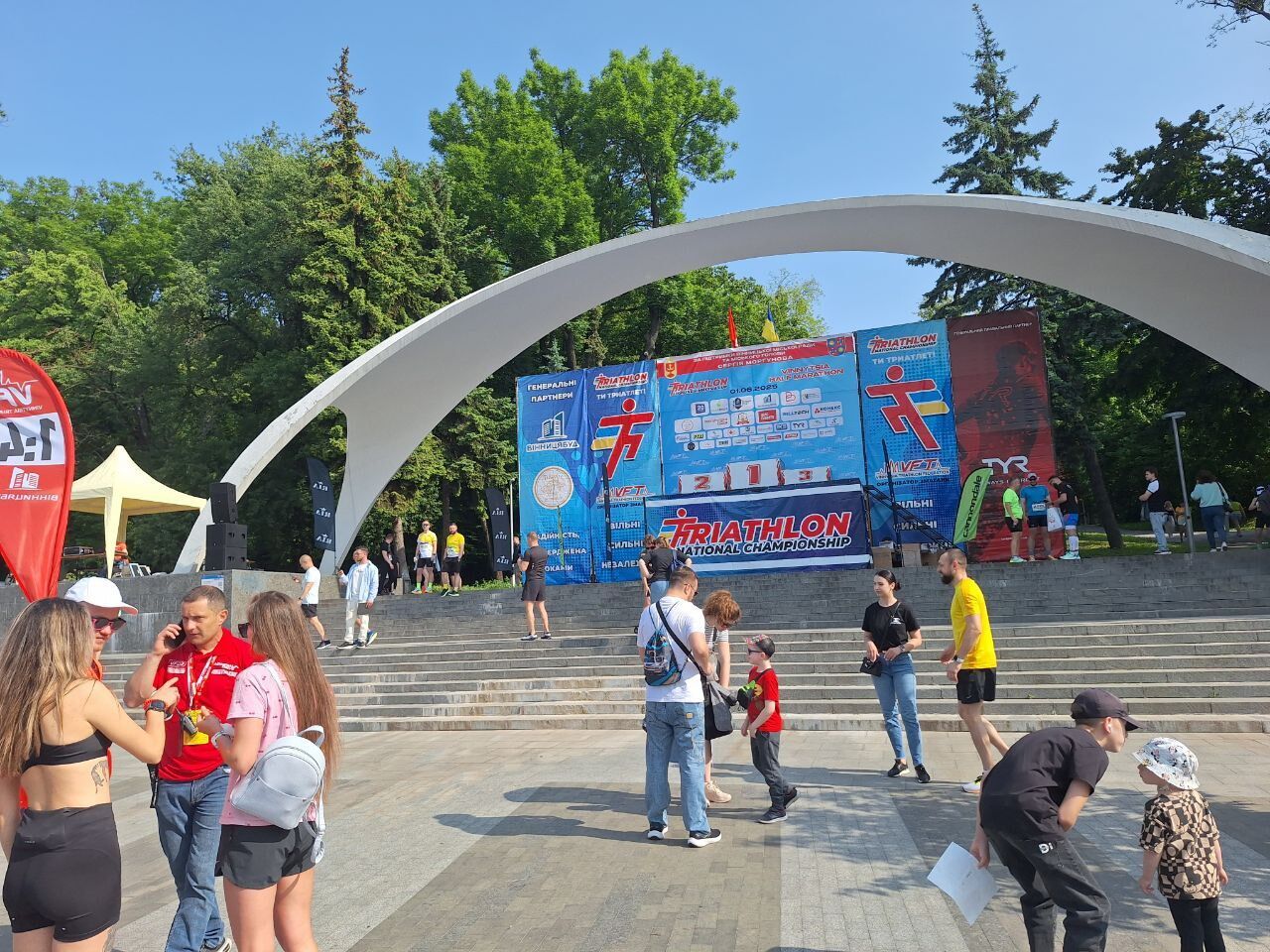 В Виннице проходит благотворительный спортивный праздник