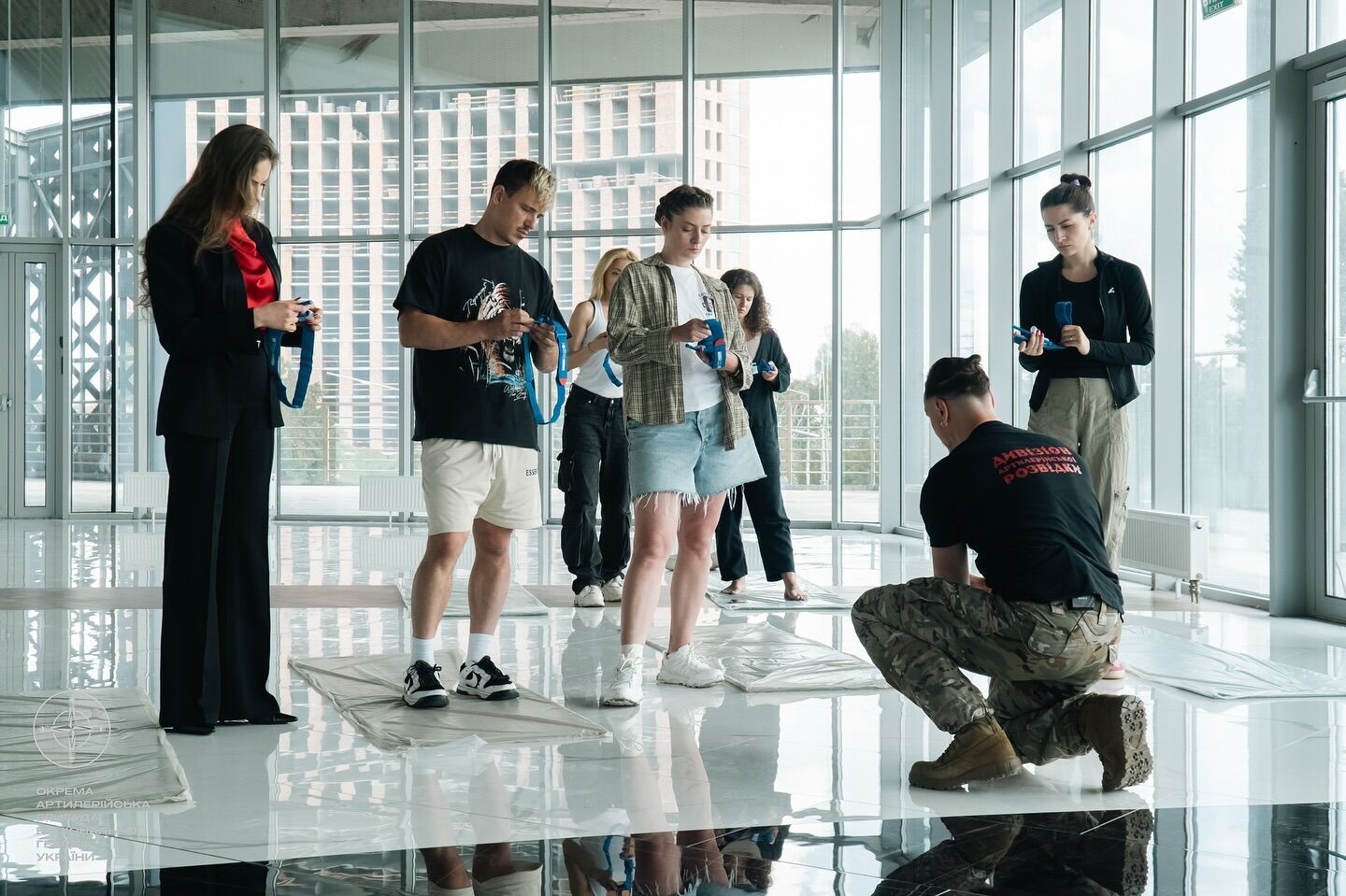 Петрожицька, Олійник та інші українські зірки вчилися тактичній медицині