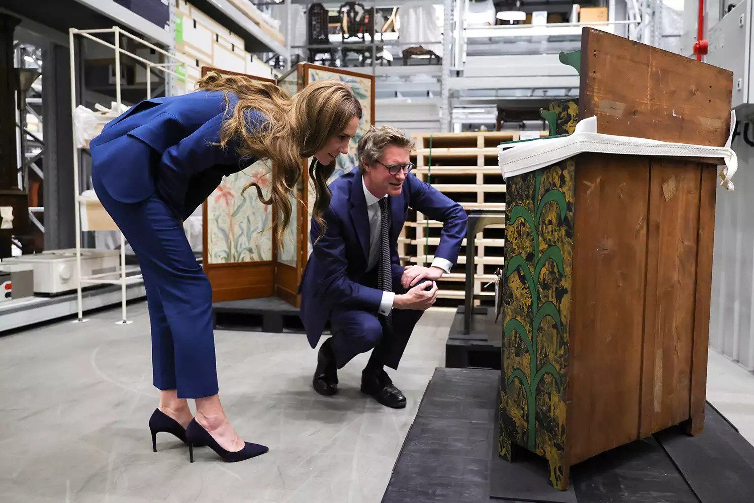 Принцесса Уэльская поразила персонал V&A