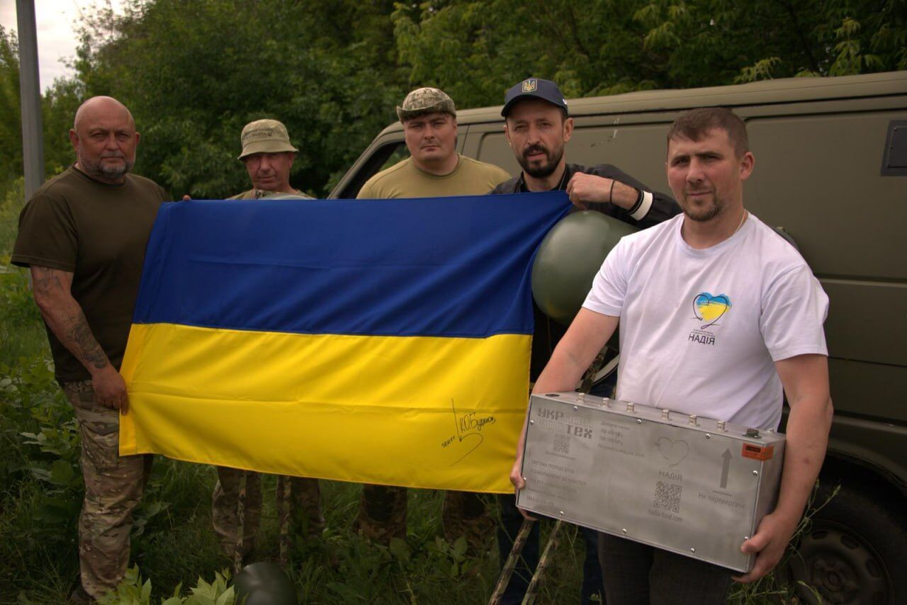 Фонд ''Надія'' знову допоміг захисникам на передовій