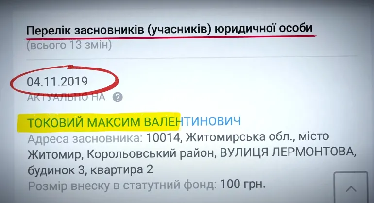 Після обрання Кузьміних його водій реєструє бізнес - мережу аптек