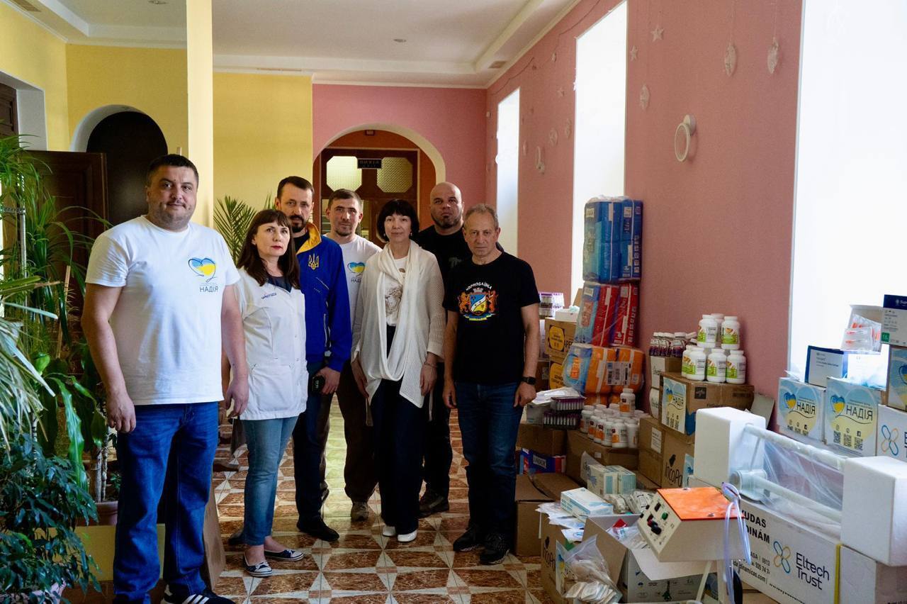 Волонтеры и партнеры фонда ''Надежда'' осуществили гуманитарную миссию в прифронтовые регионы