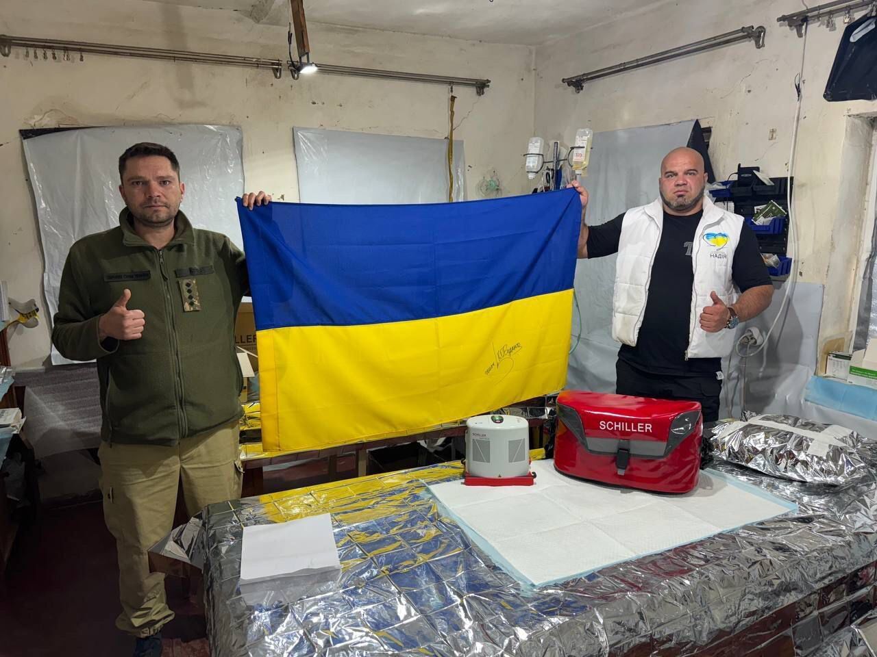 БФ молодежной инициативы ''Надежда'' передал помощь медикам и военным в Сумской области