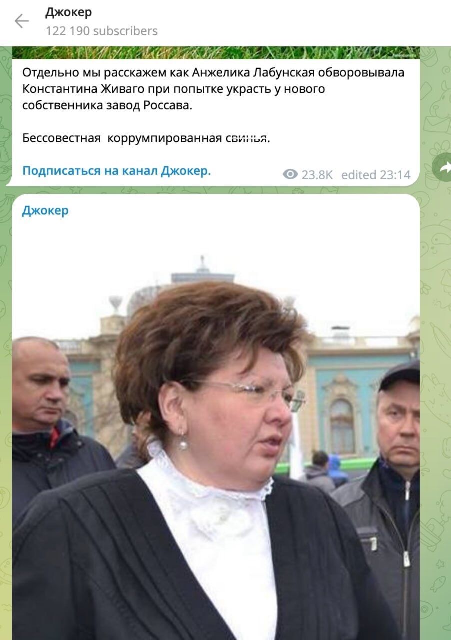 Анжелика Лабунская: элитное состояние, активы Жеваго и ''ликвидация'' белоцерковской ''Росавы''
