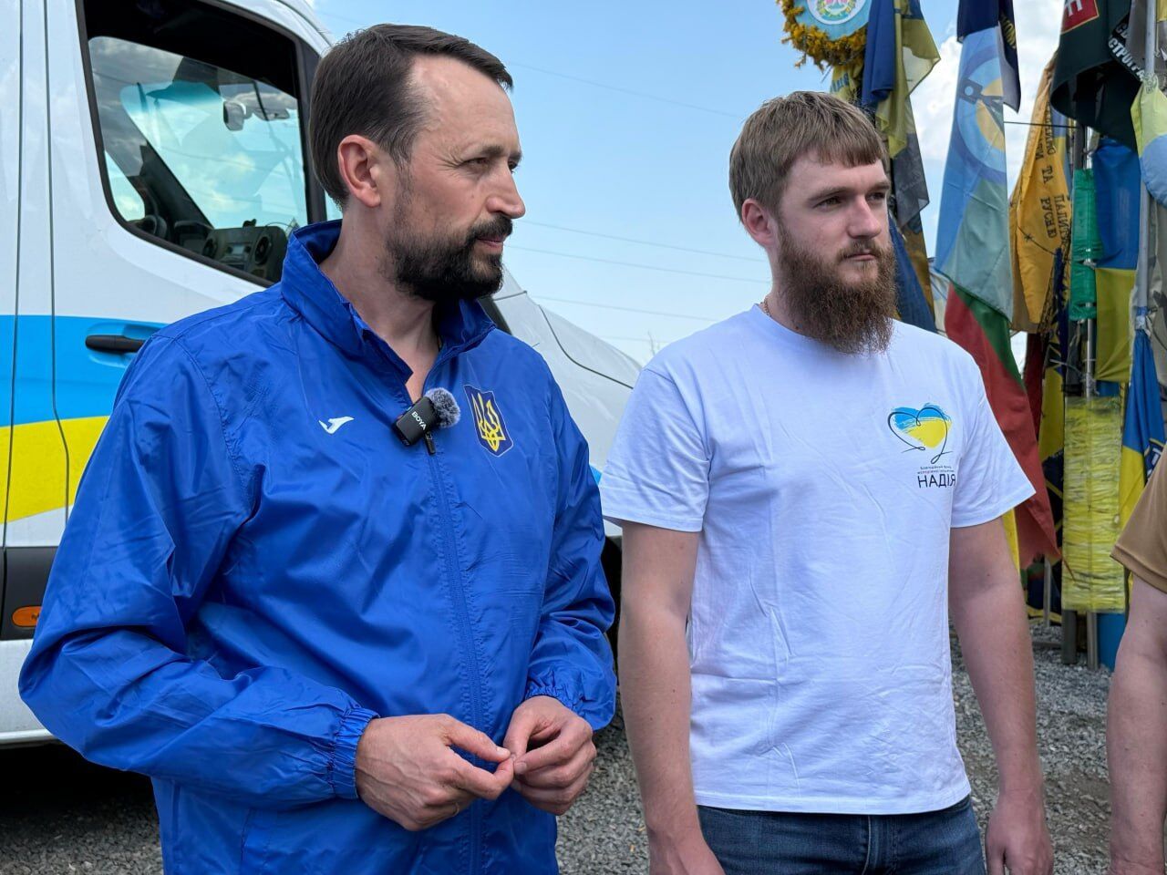 Дубиль, Присяжнюк и фонд ''Надежда'' поддержали бойцов по трем направлениям фронта