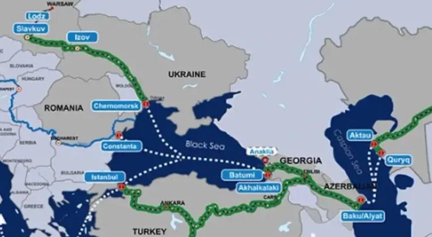 Украина открыла первые паромные рейсы в Южный Кавказ