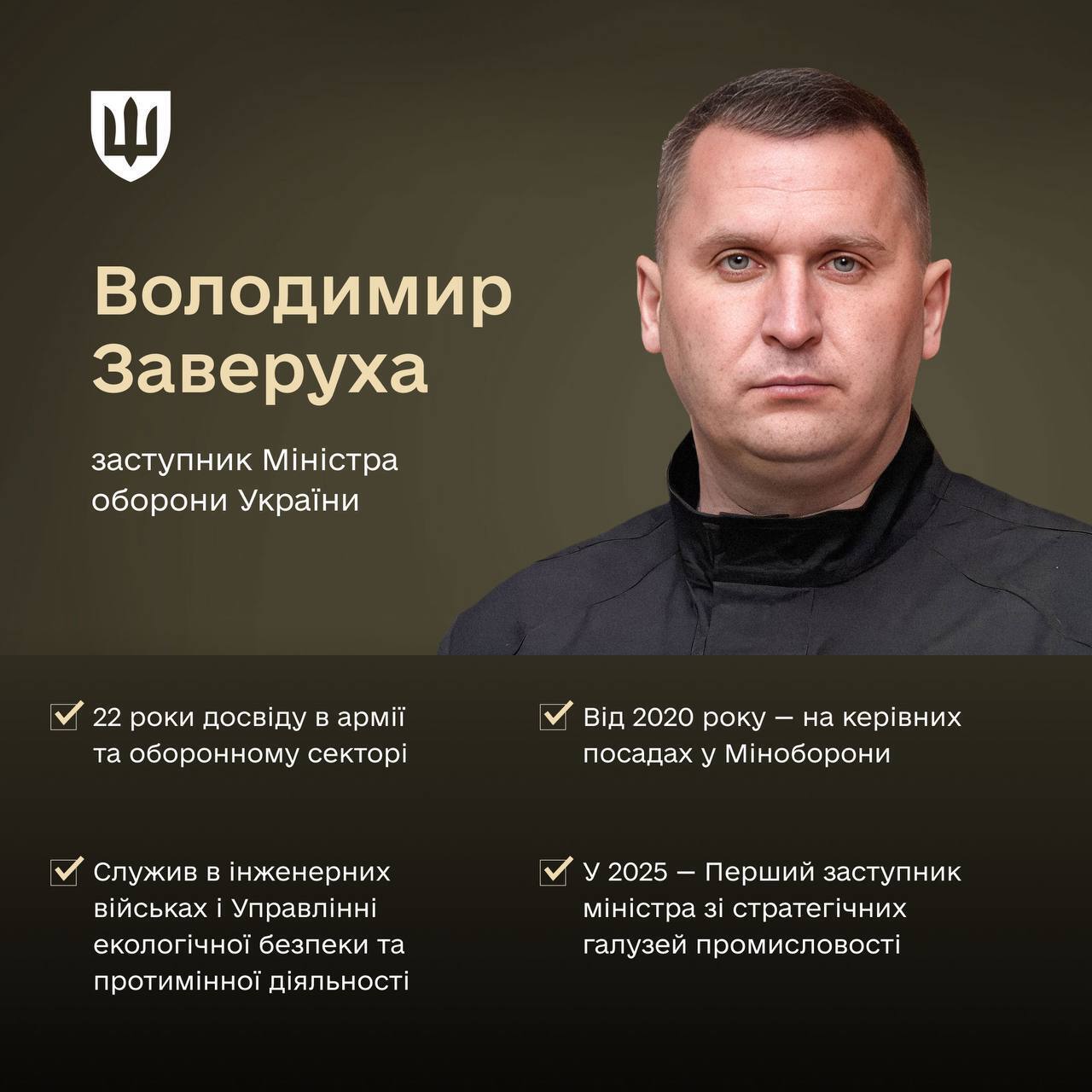 Кадрові зміни в оборонному секторі України