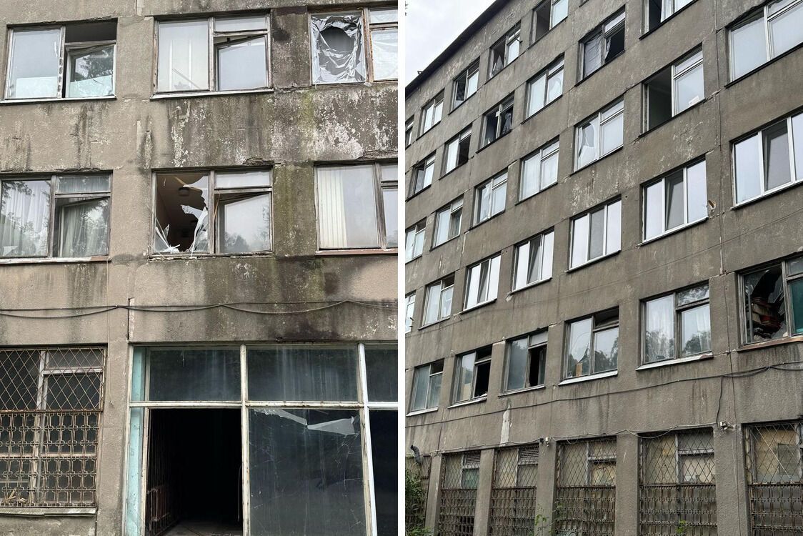 Вибиті понад 90 вікон: у Києві від атаки росіян постраждала кіностудія Довженка