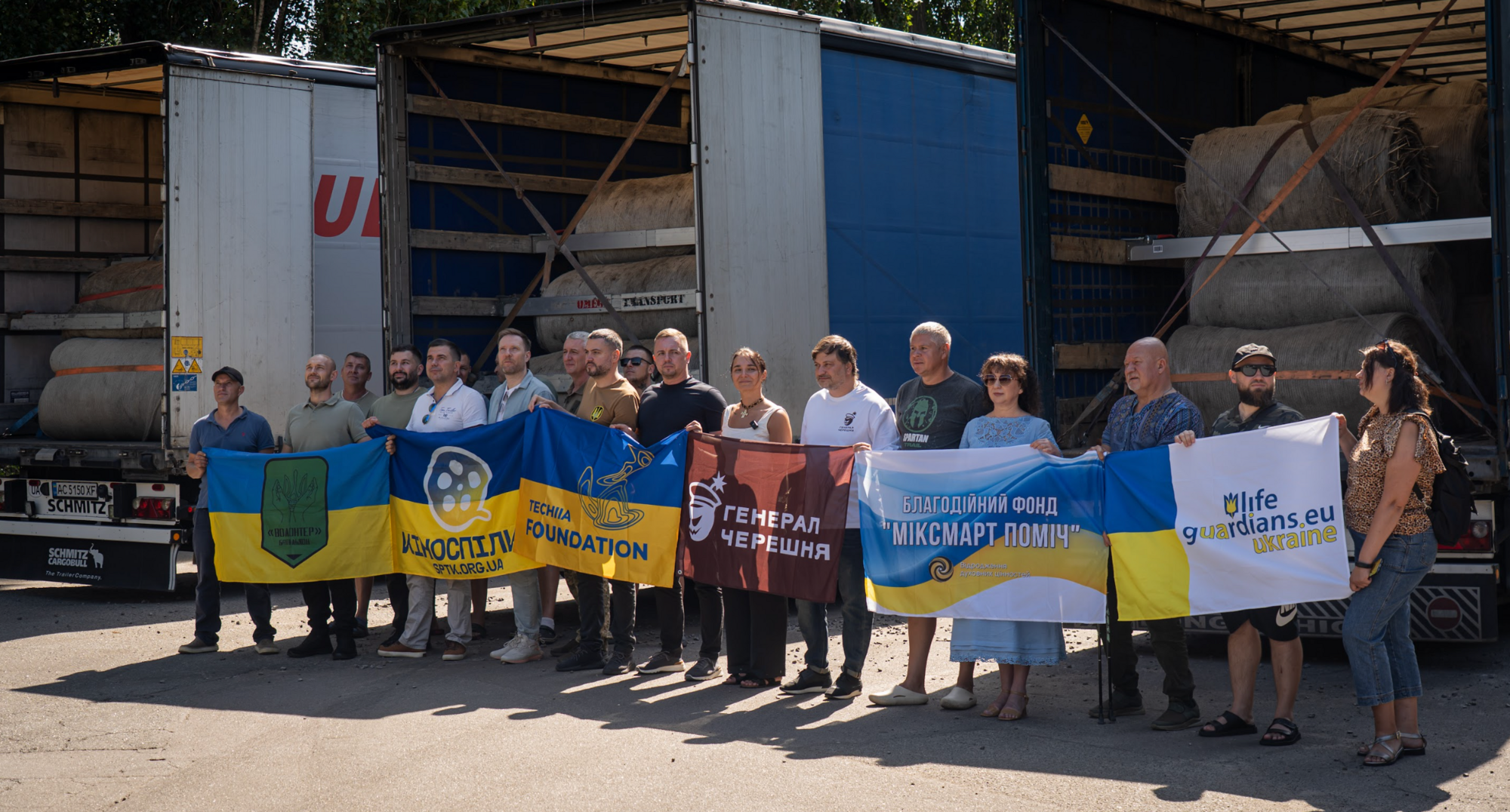 З початку функціонування ініціативи ''Павутиння'' українські військові отримали понад дві тисячі тонн захисних сіток