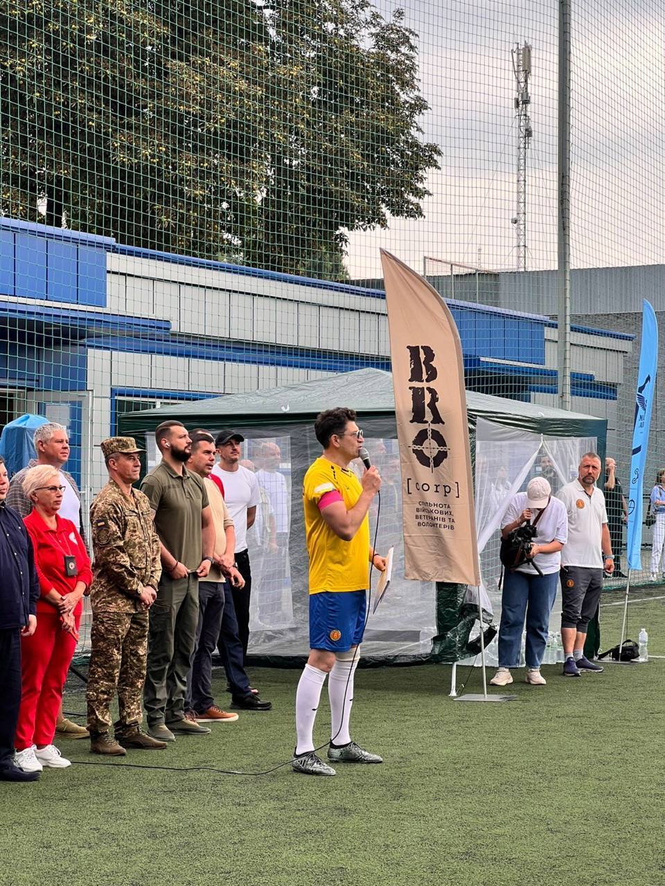 Футбольний турнір у Києві об’єднав військових, поліцію, волонтерів і переселенців