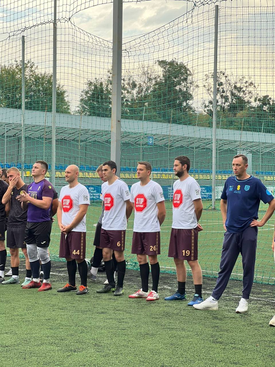 Футбольний турнір у Києві об’єднав військових, поліцію, волонтерів і переселенців