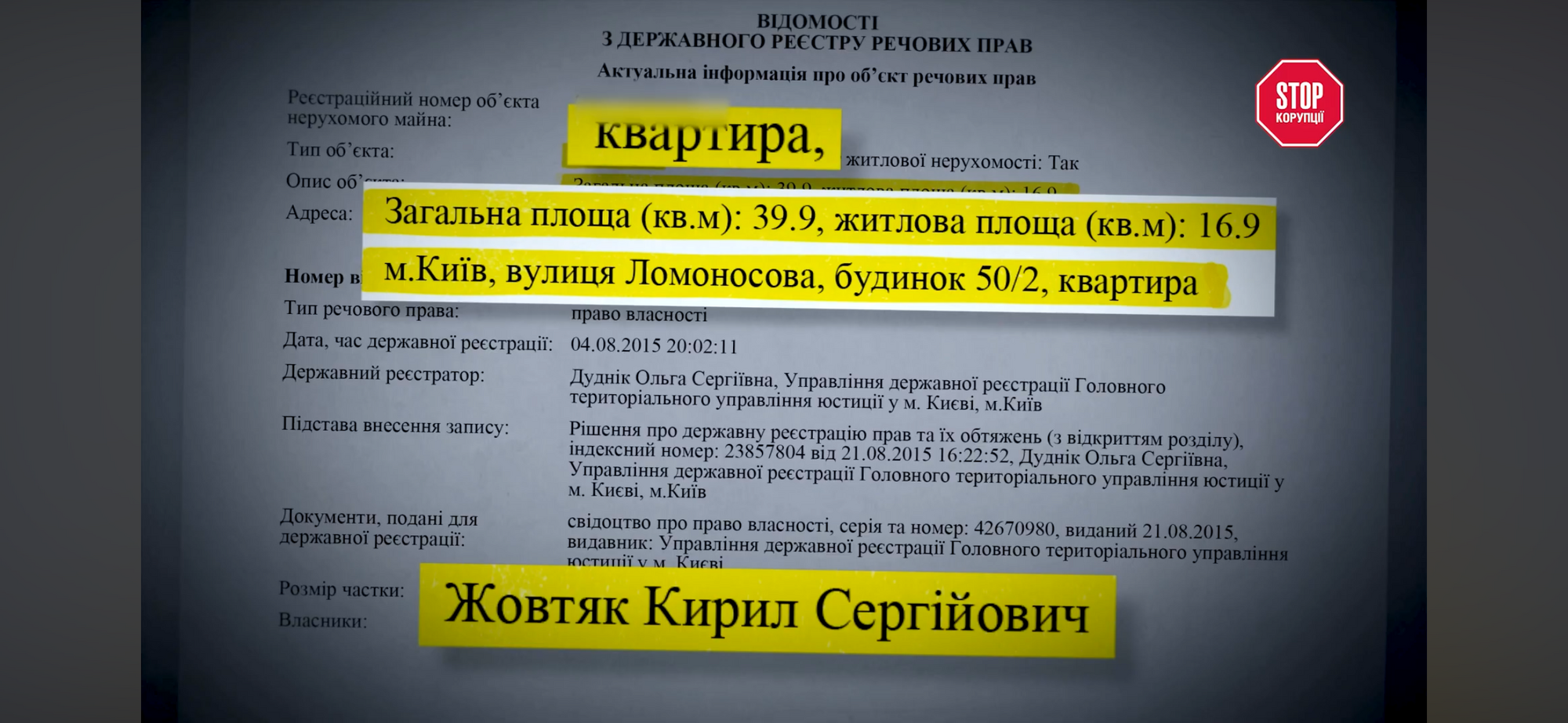 Юлия Жовтяк, Центр занятости, квартира, Лико Град