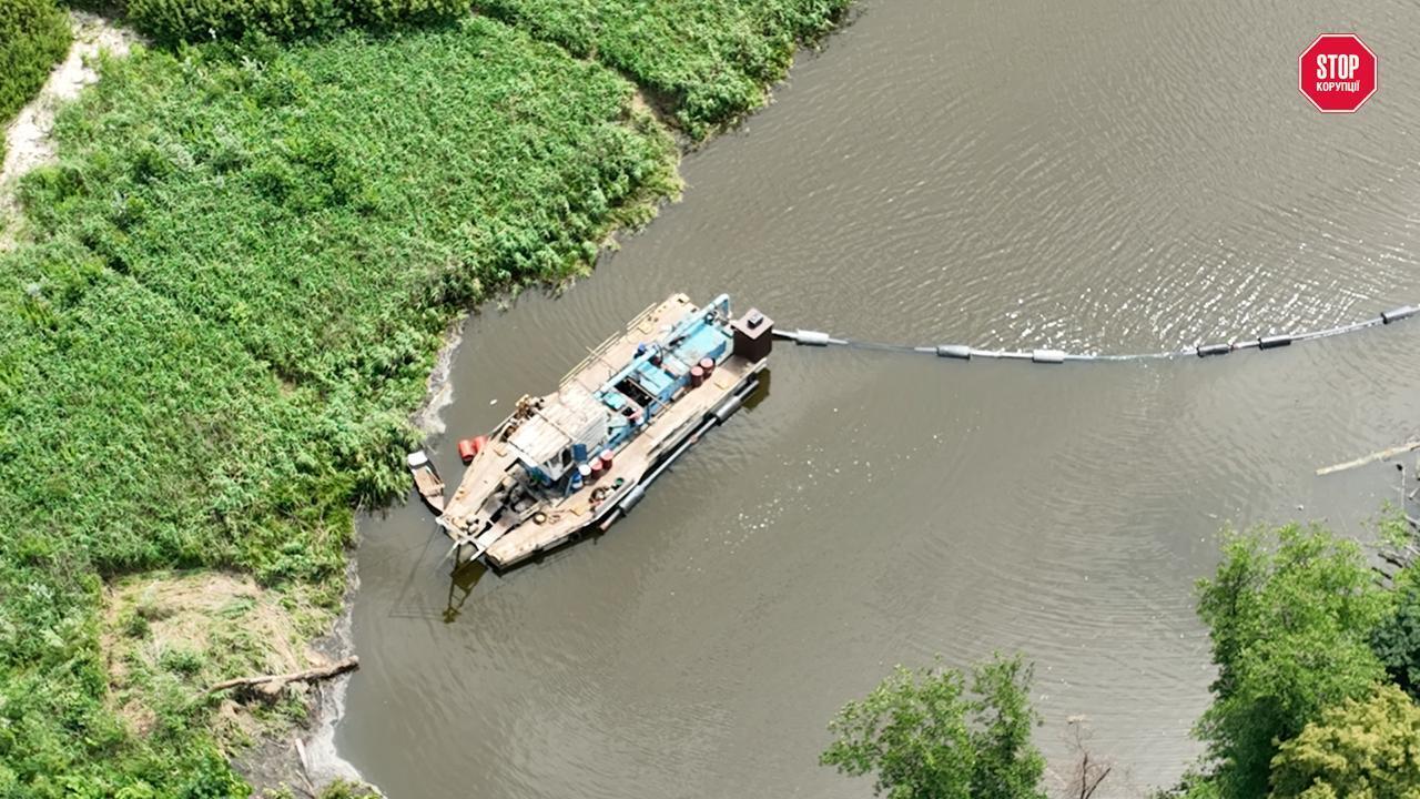 Процес намивання піску