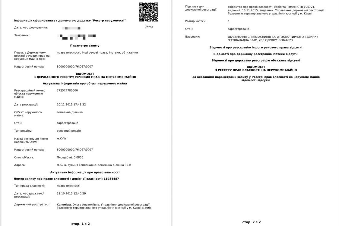 Витяг з реєстру