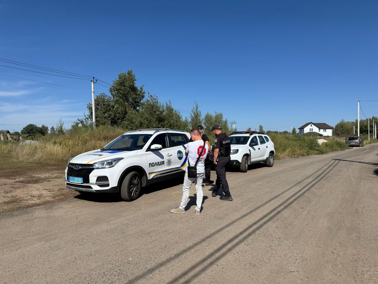 Незаконная добыча песка у O!VILLAS