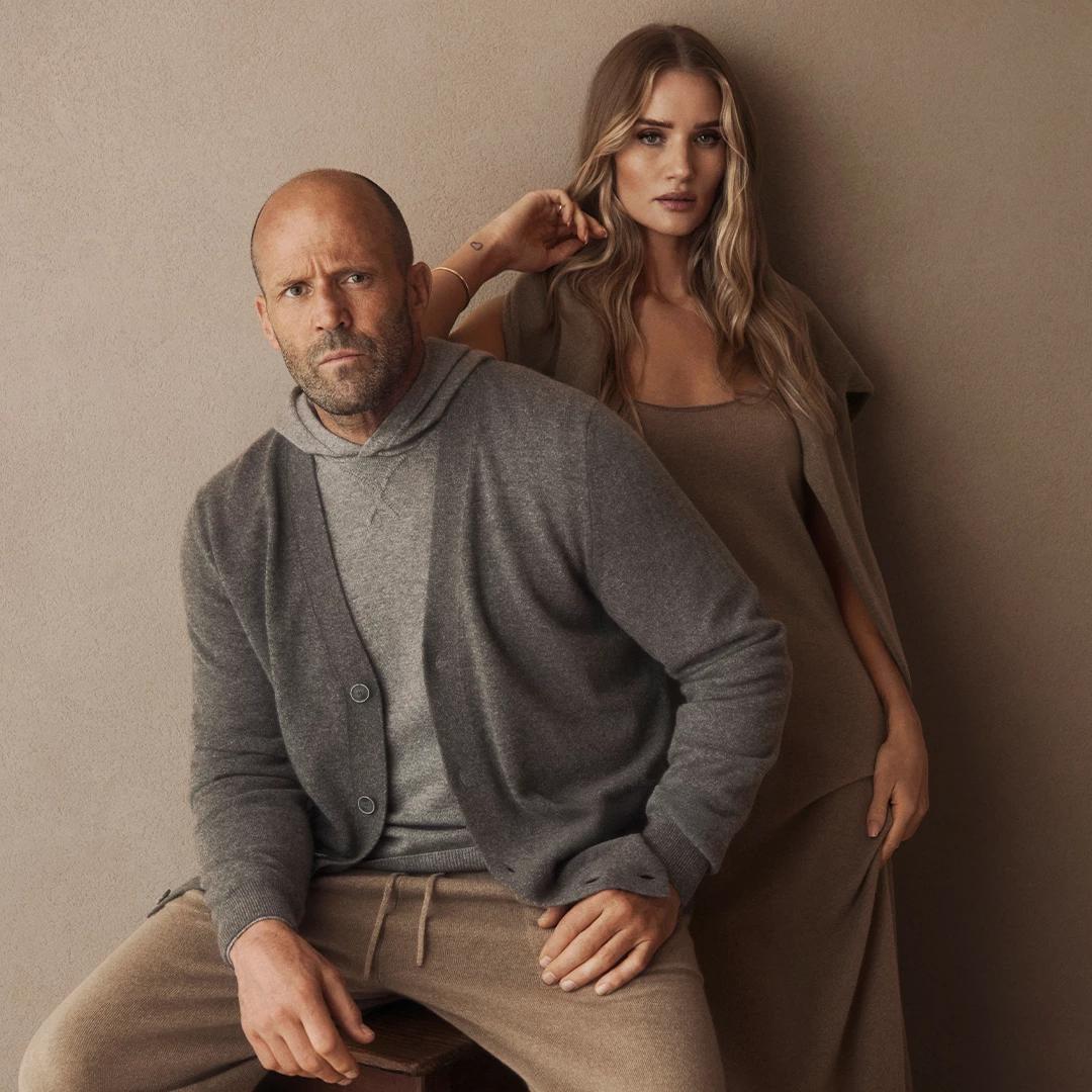 Роузи Гантингтон-Уайтли и Джейсон Стейтем снялись в новой кампании Falconeri