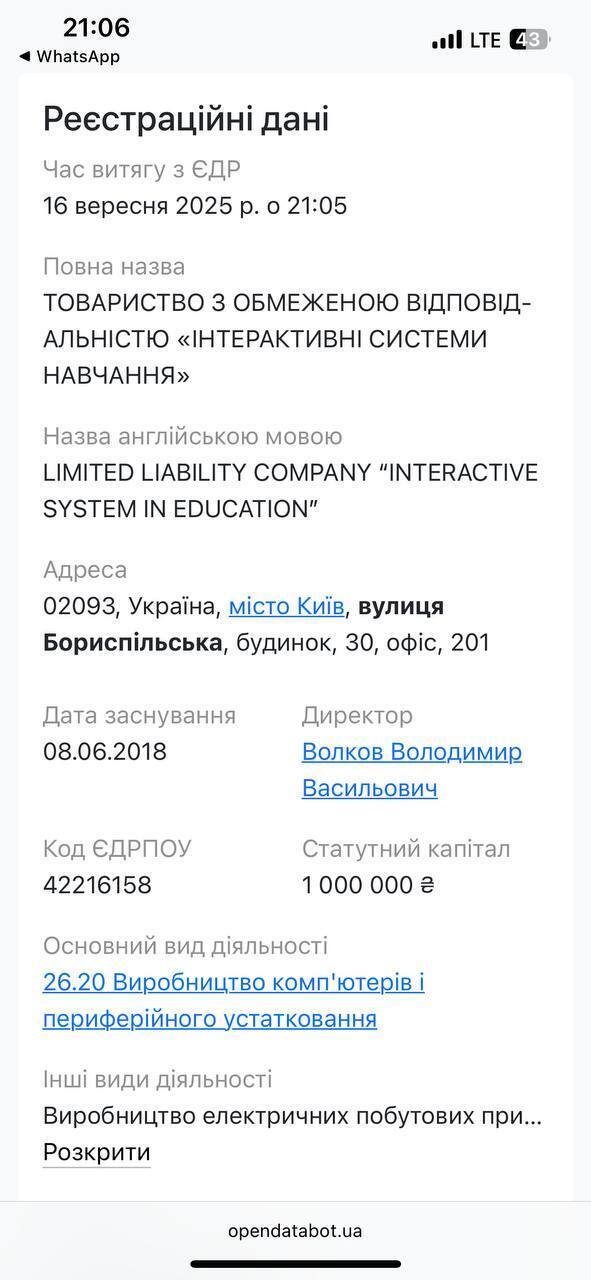 Скриншот YouControl
