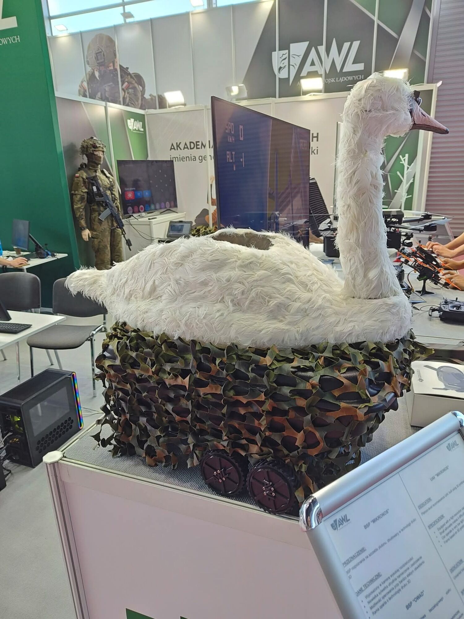 Дрон-лебідь Kaczka з Польщі