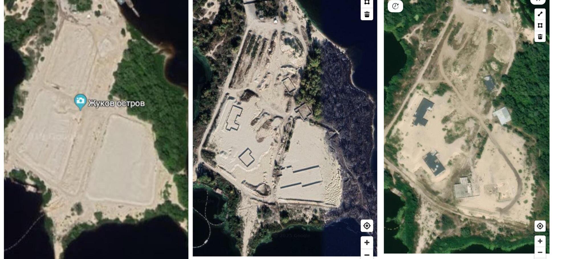 База намиву річкового піску