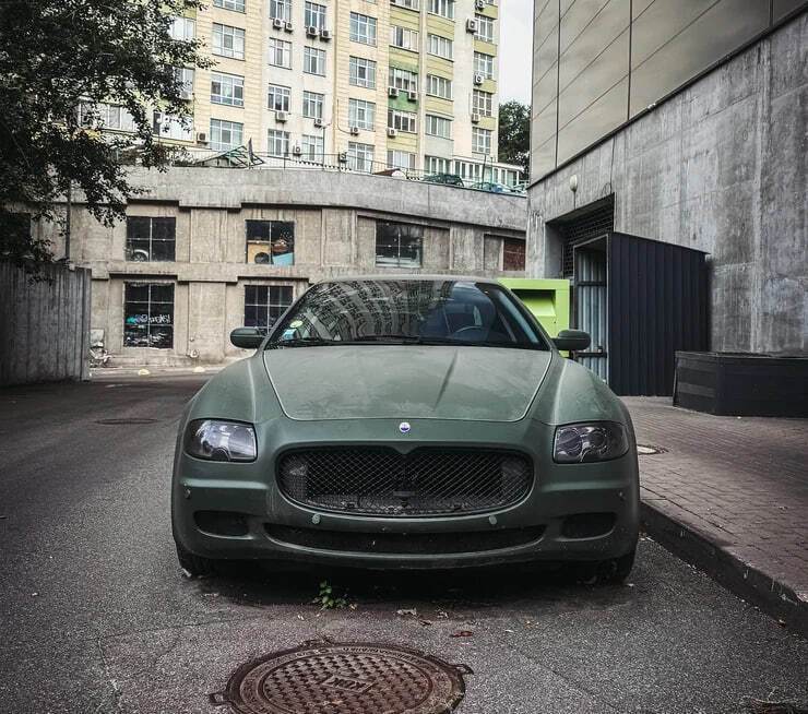 У Києві знайшли покинутий Maserati за $112 000