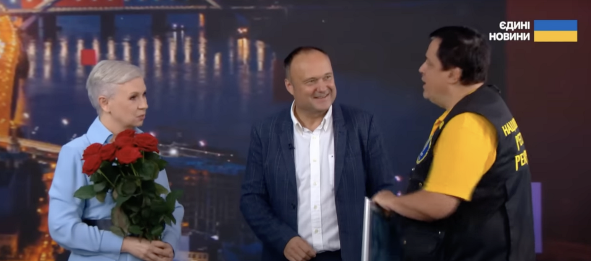 В прямом эфире Алла Мазур пережила неожиданность, завершившуюся рекордом Украины (видео)