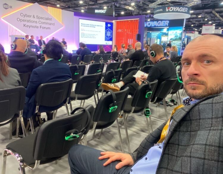 Участь Сергія Усова в сесії, присвяченій кібербезпеці і сфері OSINT