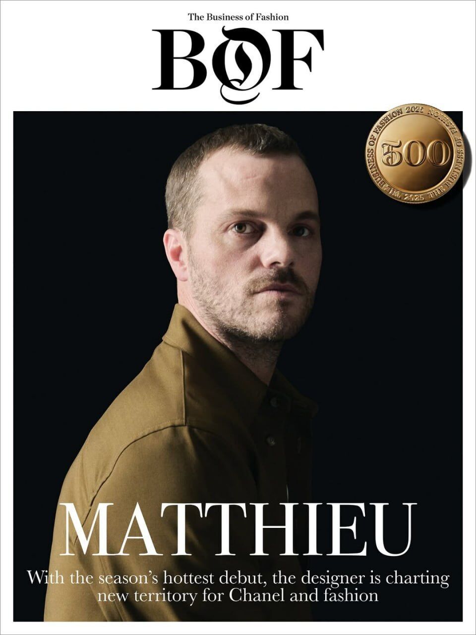 Йоджи Ямамото, Ким Кардашьян и Матье Блази — герои обложек октябрьского выпуска Business of Fashion