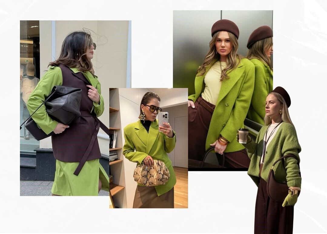 Дуэт лаймового и шоколадного