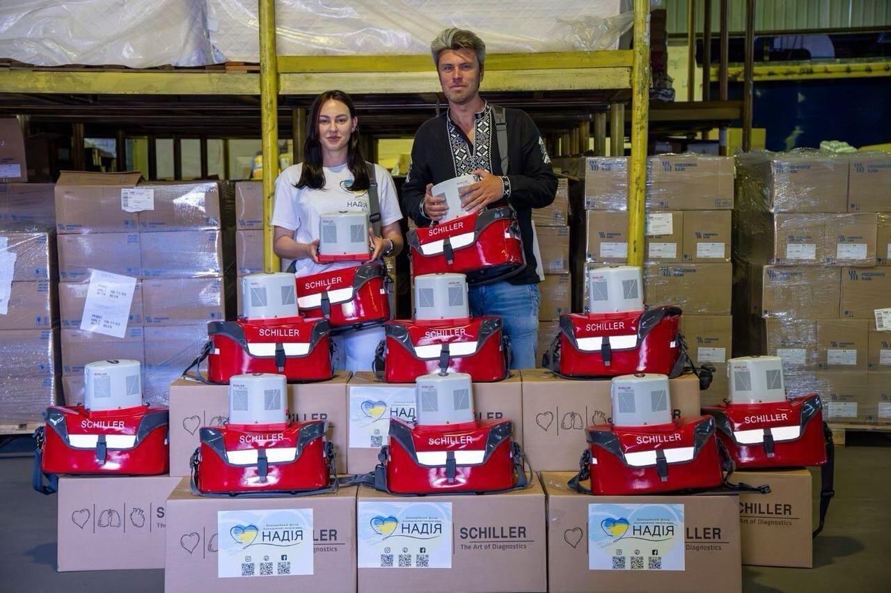 Фонд ''Надежда'' и Валерий Дубиль передали 250 систем EasyPulse на передовую